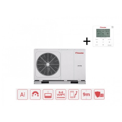 INVENTOR Αντλία Θερμότητας Matrix 8kW Monoblock ATM08/S Μονοφασική 